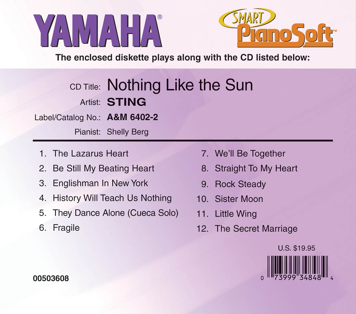 Sting - Nothing Like The Sun