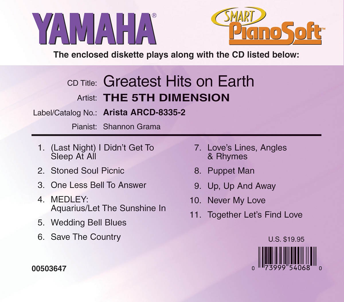 The 5th Dimension - Greatest Hits on Earth