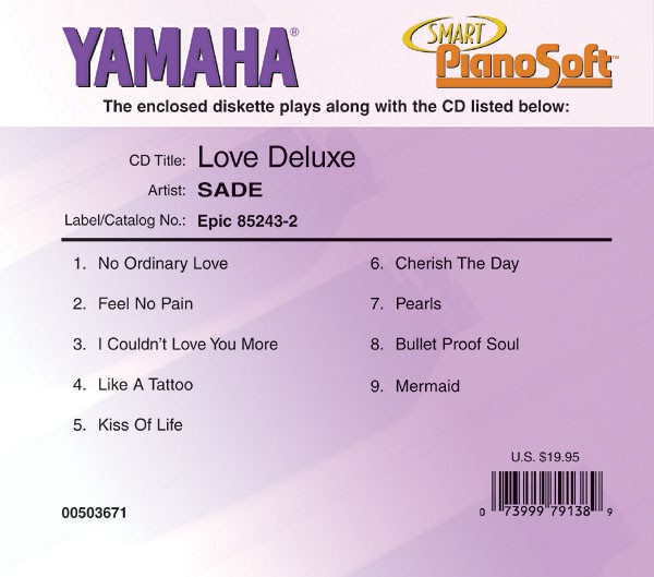 Sade - Love Deluxe