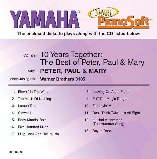 10 Years Together: The Best of Peter, Paul & Mary