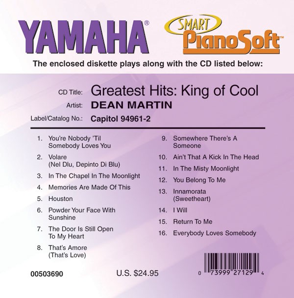 Dean Martin's Greatest Hits - King of Cool