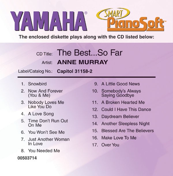 Anne Murray - The Best ... So Far