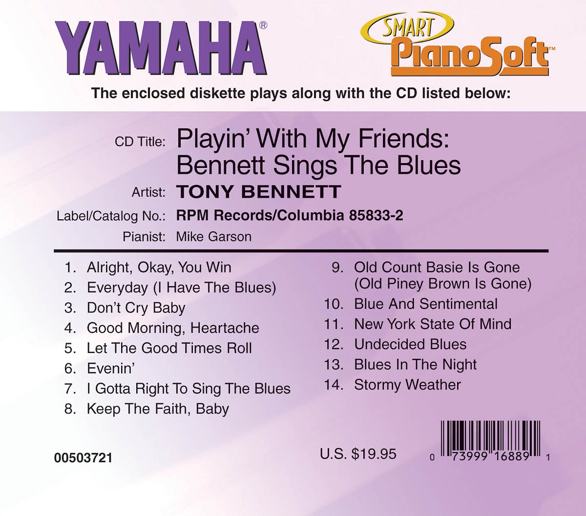 Tony Bennett - Playin' with My Friends: Bennett Sings the Blues