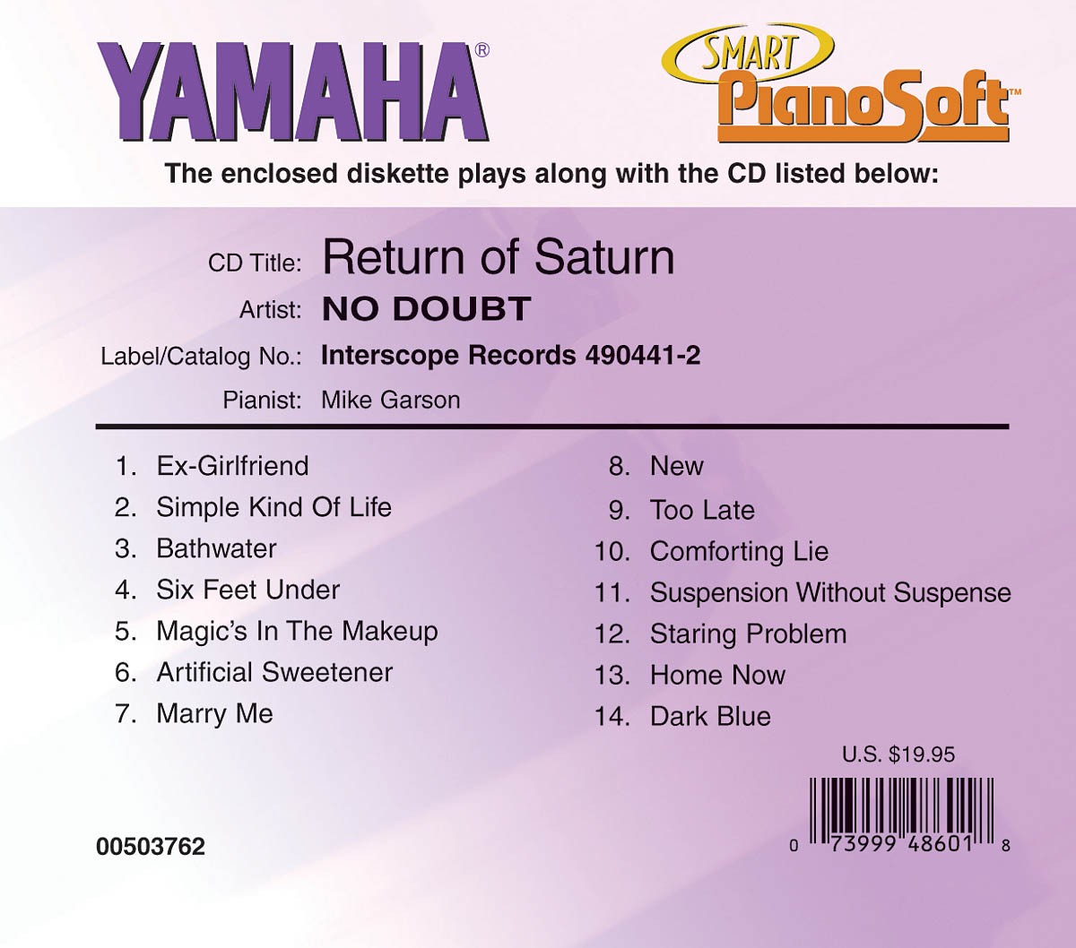 No Doubt - Return of Saturn
