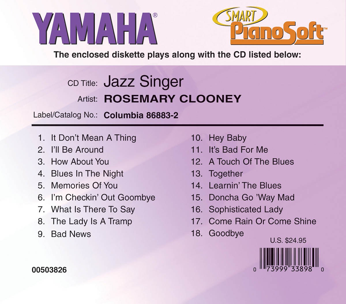 Rosemary Clooney - Jazz Singer