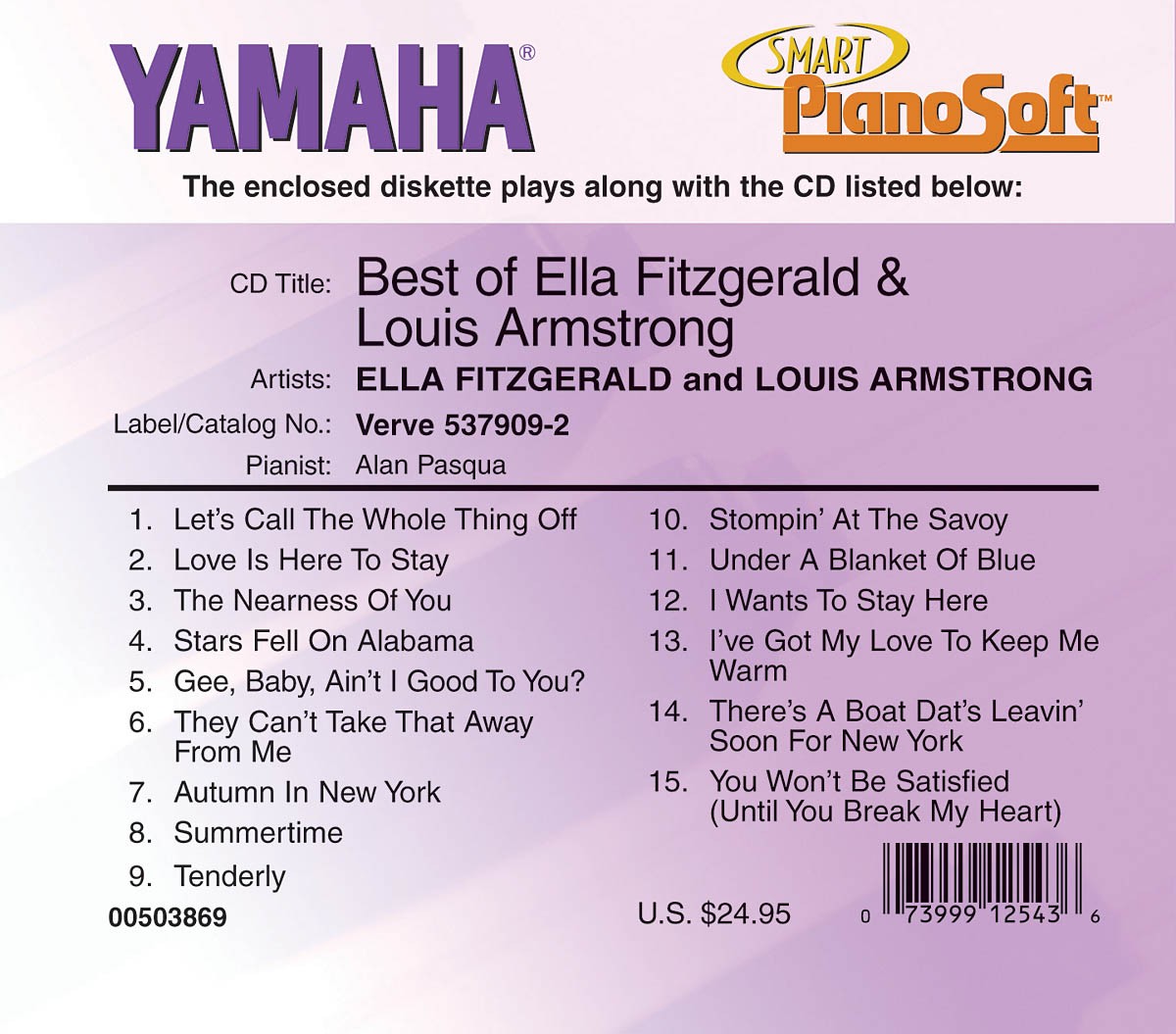 The Best of Ella Fitzgerald & Louis Armstrong