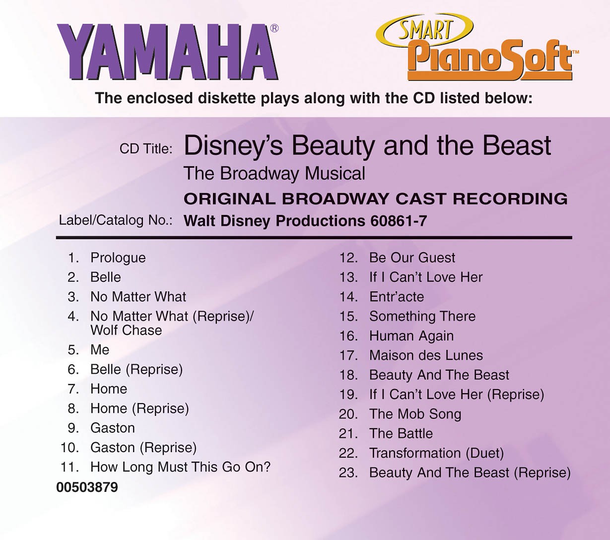 Disney's Beauty and the Beast - Broadway Cast Recording