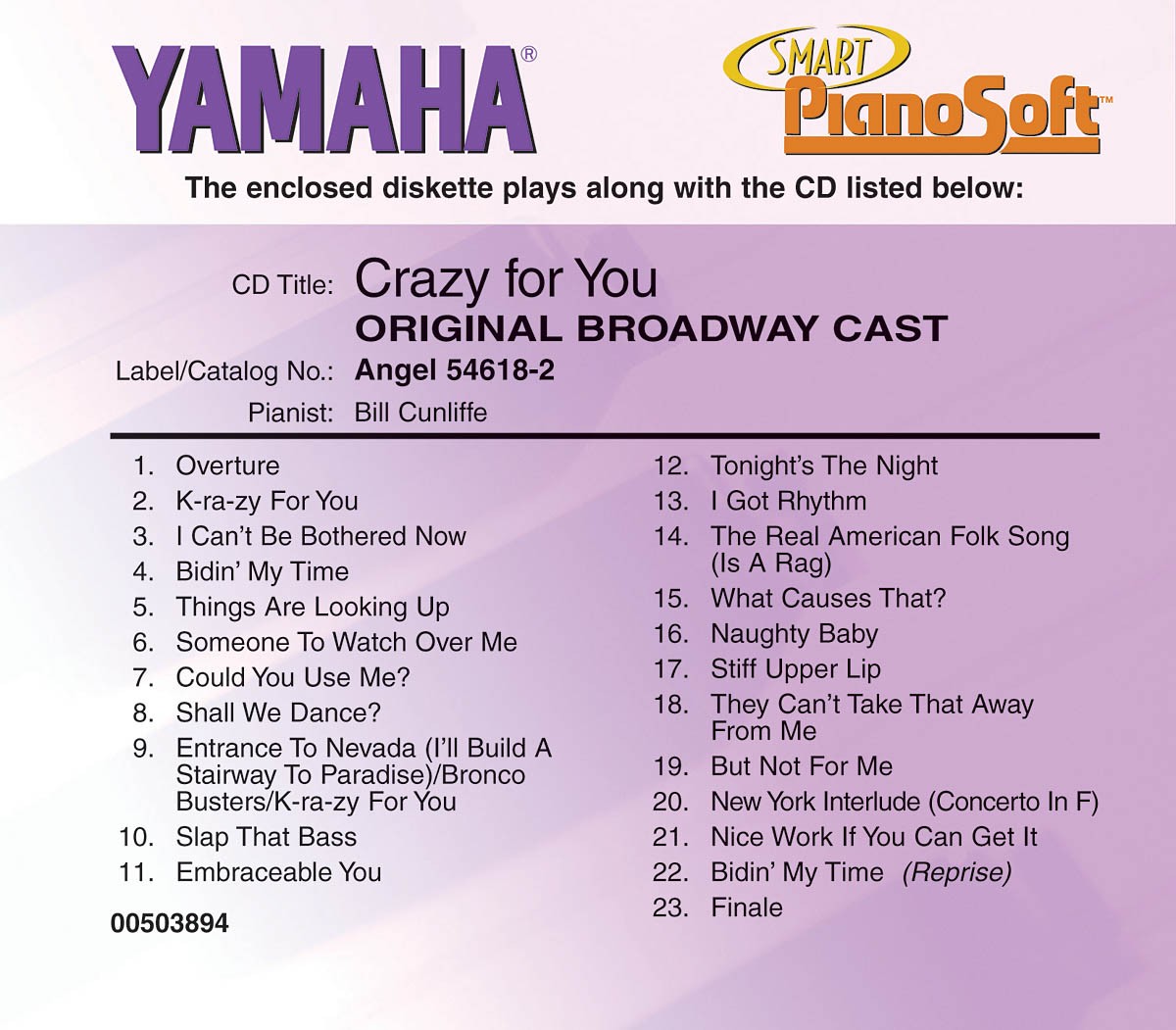 Crazy for You - Original Broadway Cast