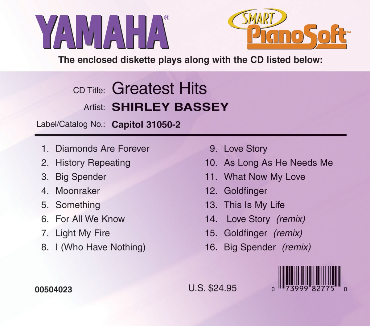 Shirley Bassey - Greatest Hits