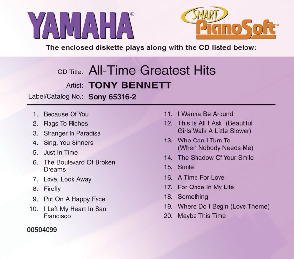 Tony Bennett - All-Time Greatest Hits
