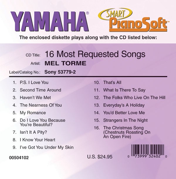 Mel Torme - 16 Most Requested Songs