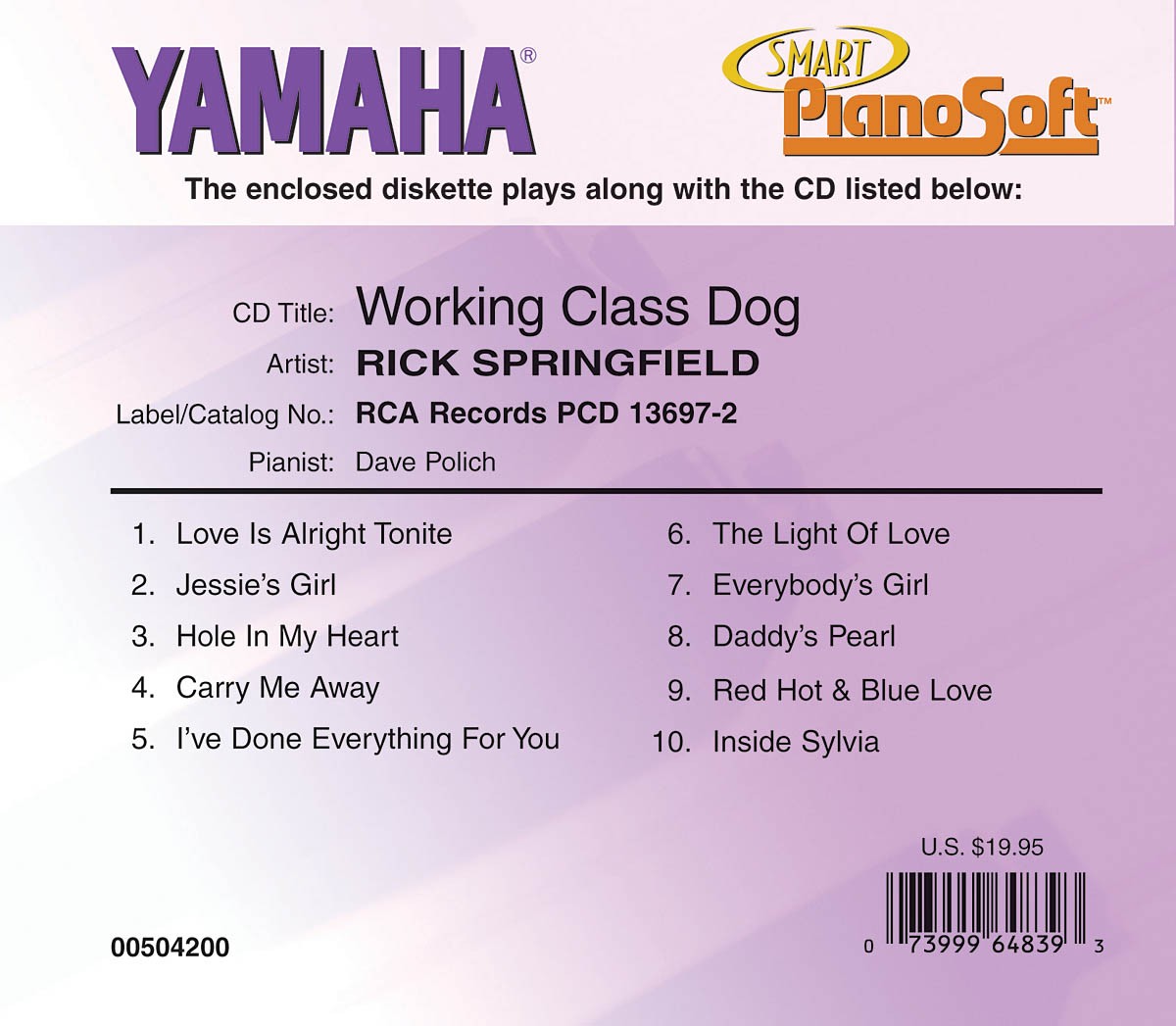 Rick Springfield - Working Class Dog