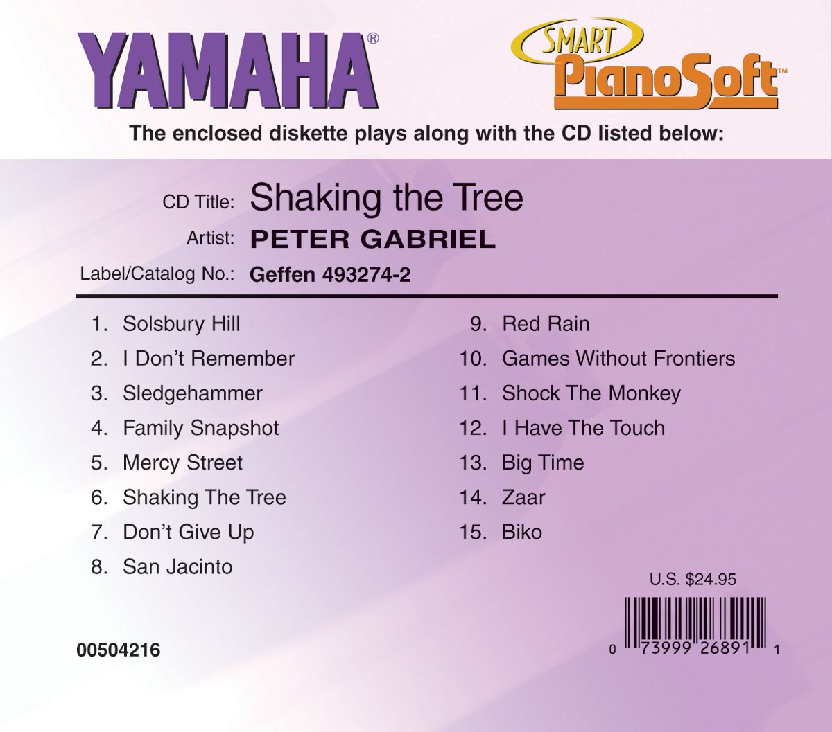 Peter Gabriel - Shaking the Tree