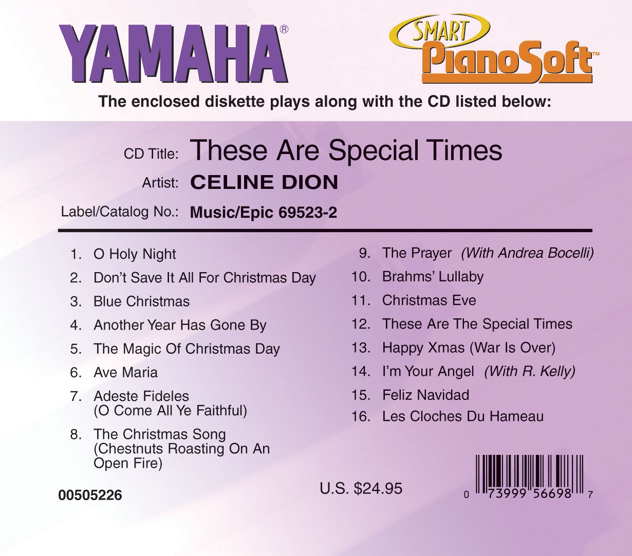 Celine Dion - These Are Special Times