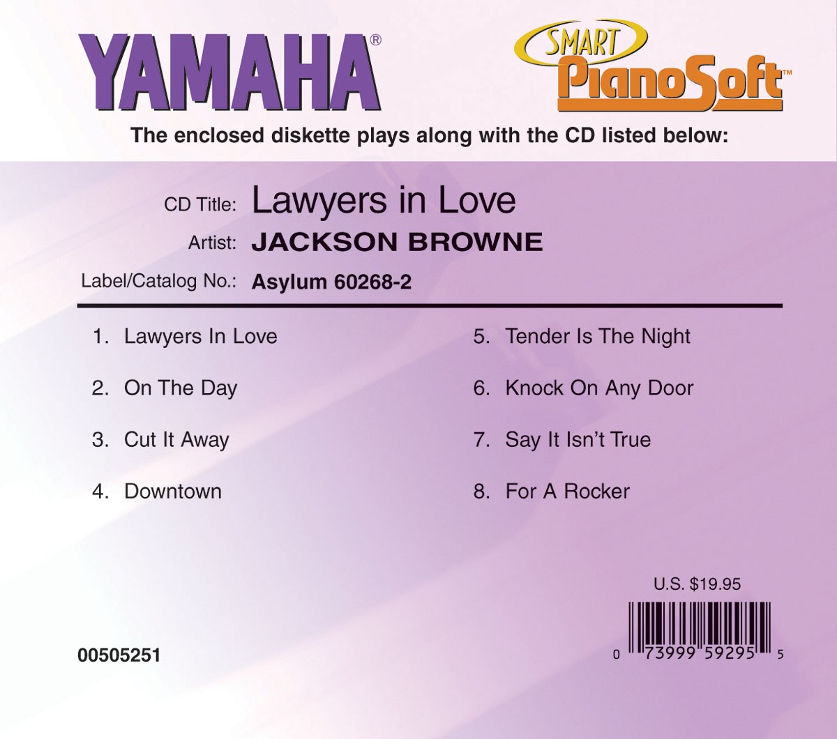Jackson Browne - Lawyers in Love