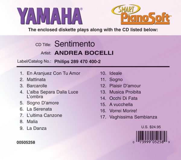 Andrea Bocelli - Sentimento