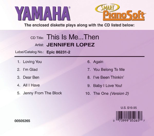 Jennifer Lopez - This Is Me...Then
