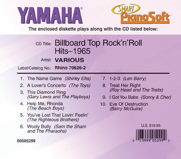 Billboard Top Rock'n'Roll Hits - 1965