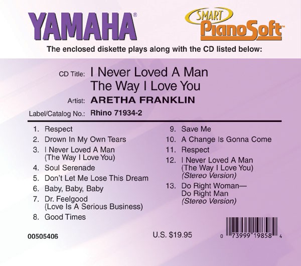 Aretha Franklin - I Never Loved a Man the Way I Love You