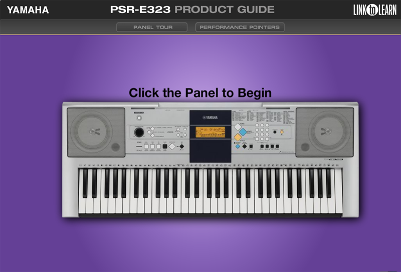 PSR-E323 Panel Tour