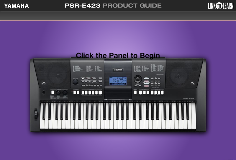 PSR-E423 Panel Tour