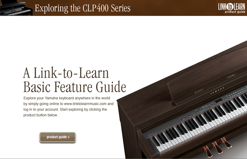 Yamaha Clavinova CLP400 Virtual Product Guide