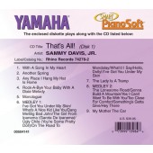 Sammy Davis, Jr. - That's All! (2-Disk Set)