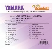 Paul McCartney - Back in the U.S., Live 2002 (2-Disk Set)