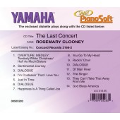 Rosemary Clooney - The Last Concert
