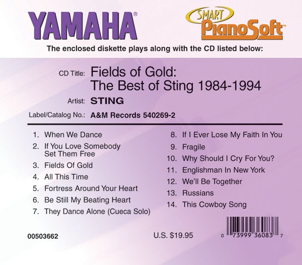 Sting - Fields of Gold
