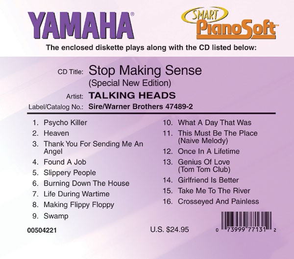 Talking Heads - Stop Making Sense