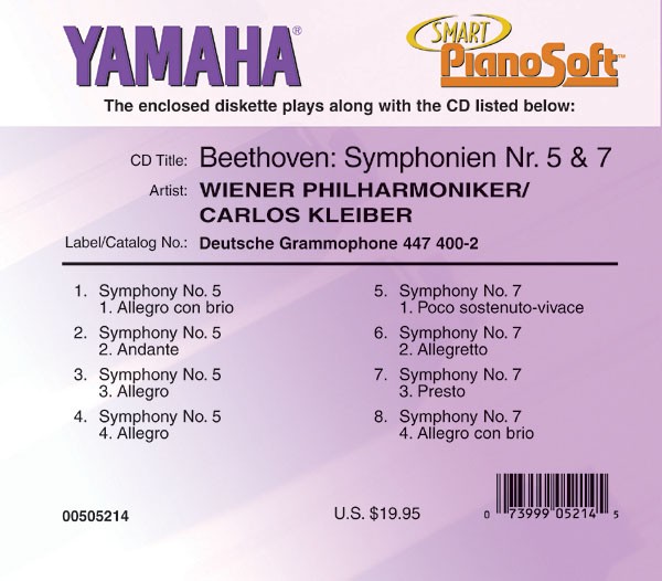 Beethoven: Symphonien Nr. 5 & 7