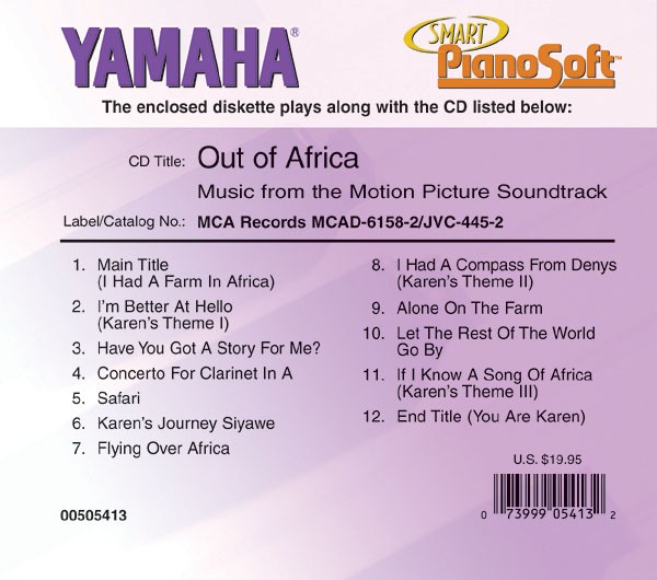 Out of Africa