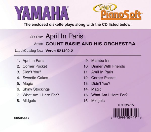 Count Basie and His Orchestra - April in Paris