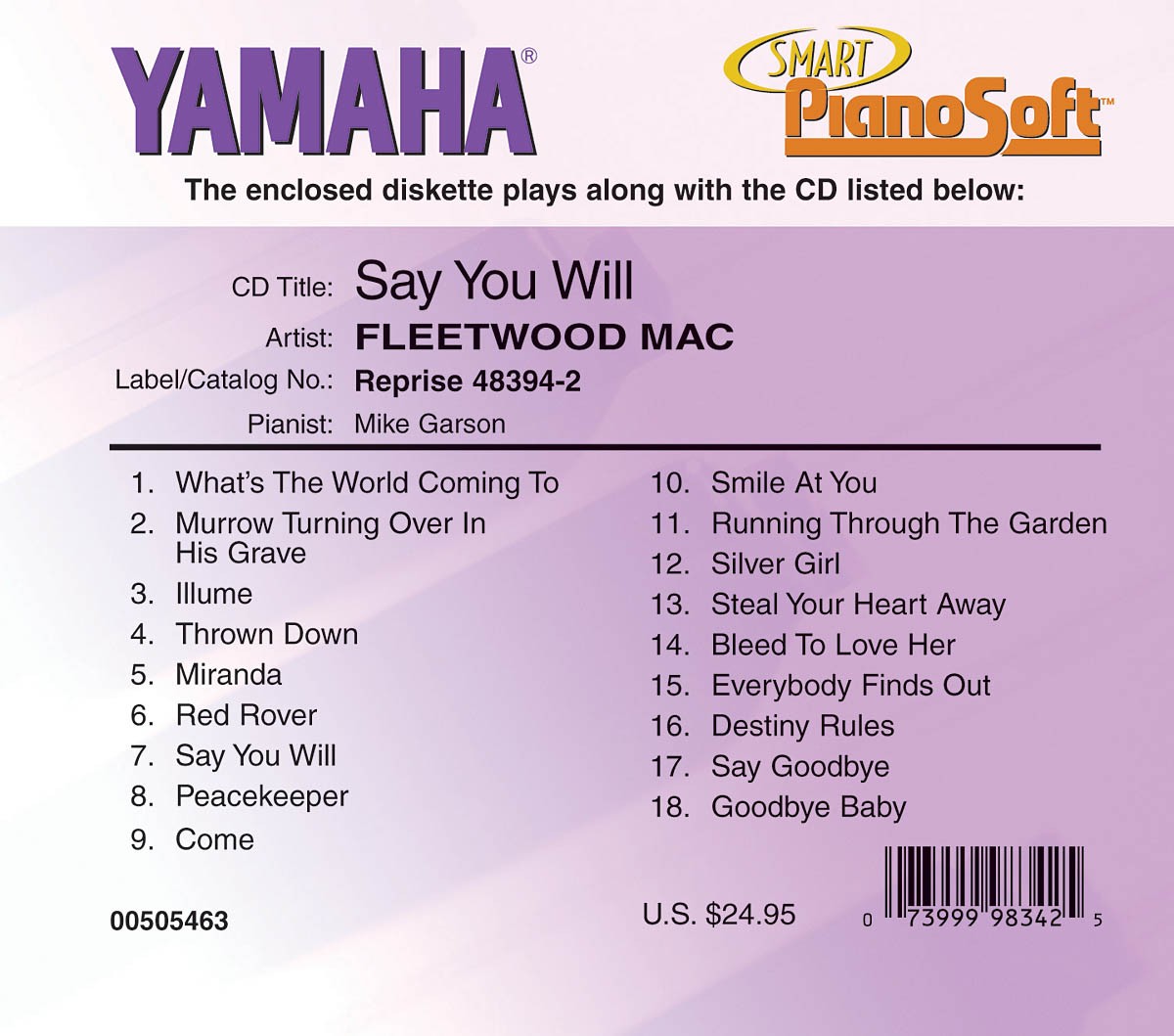 Fleetwood Mac - Say You Will