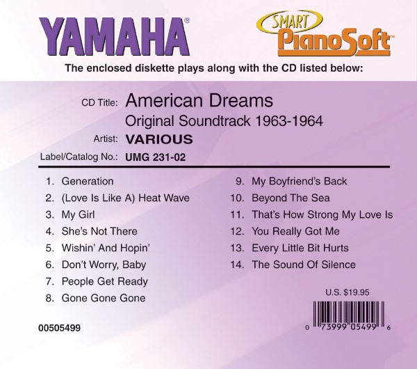 American Dreams: Original Soundtrack 1963-1964