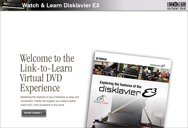 Disklavier E3 VirtualDVD