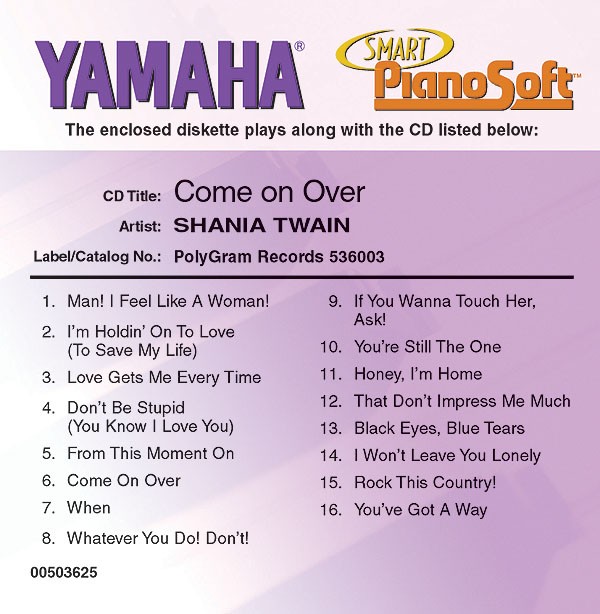 Shania Twain - Come On Over