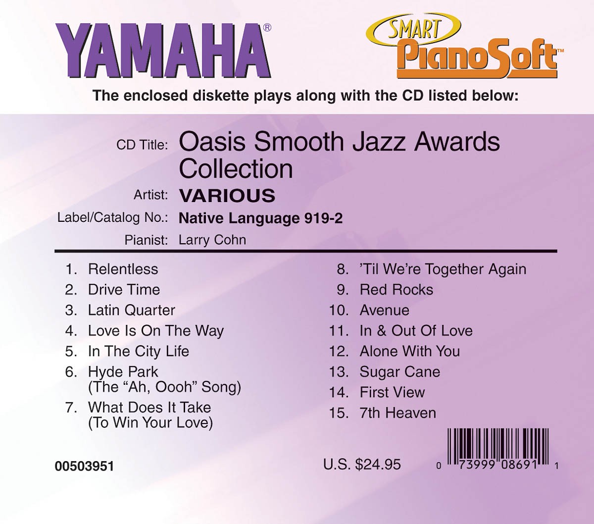 Oasis Smooth Jazz Awards Collection