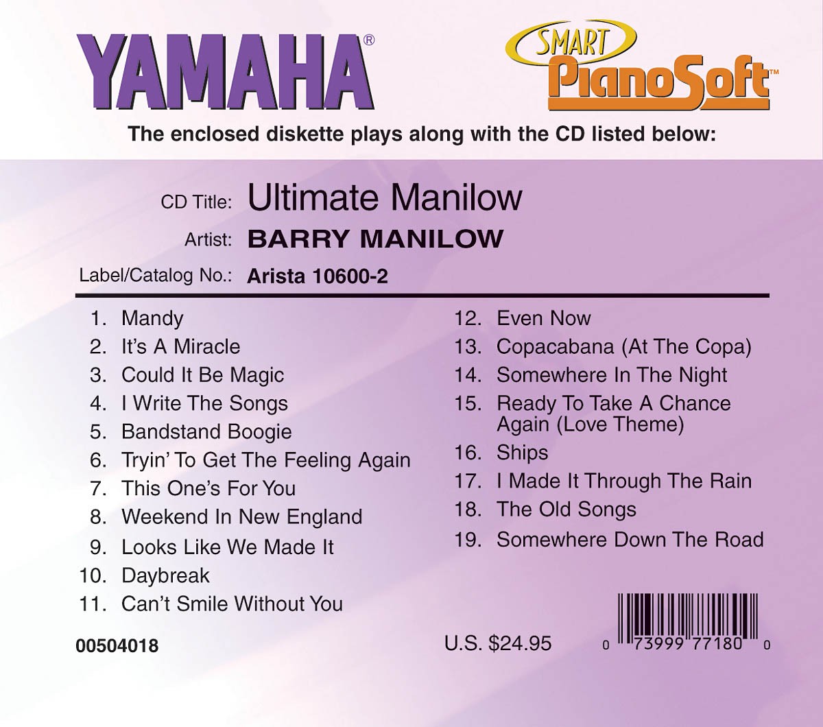Barry Manilow - Ultimate Manilow